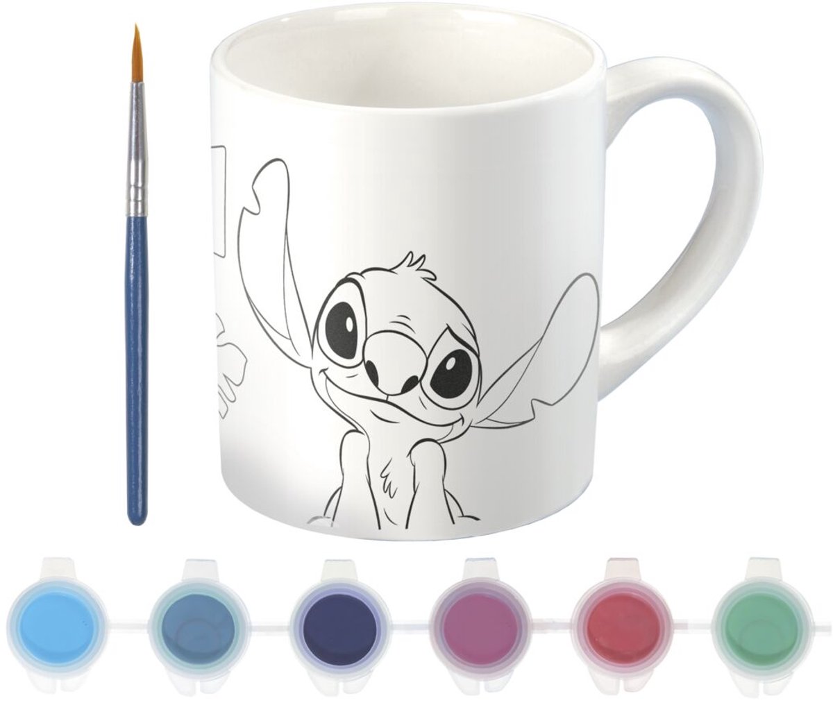 Disney Stitch knutsel koffertje armbandjes maken en mok beschilderen - Totum cadeautip knutselen vanaf 4 jaar - creatief speelgoed jongens en meisjes vanaf 4 jaar — afbeelding 8