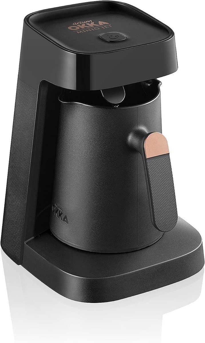 Automatische Turkse Mokka Machine met Koffie en Kopjes Set