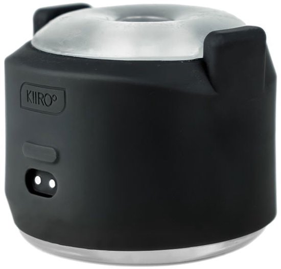 Kiiroo - Powershot - Interactieve Vibrator voor Mannen - Zwart - Ook te combineren met de Keon en/of Kiiroo Strokers
