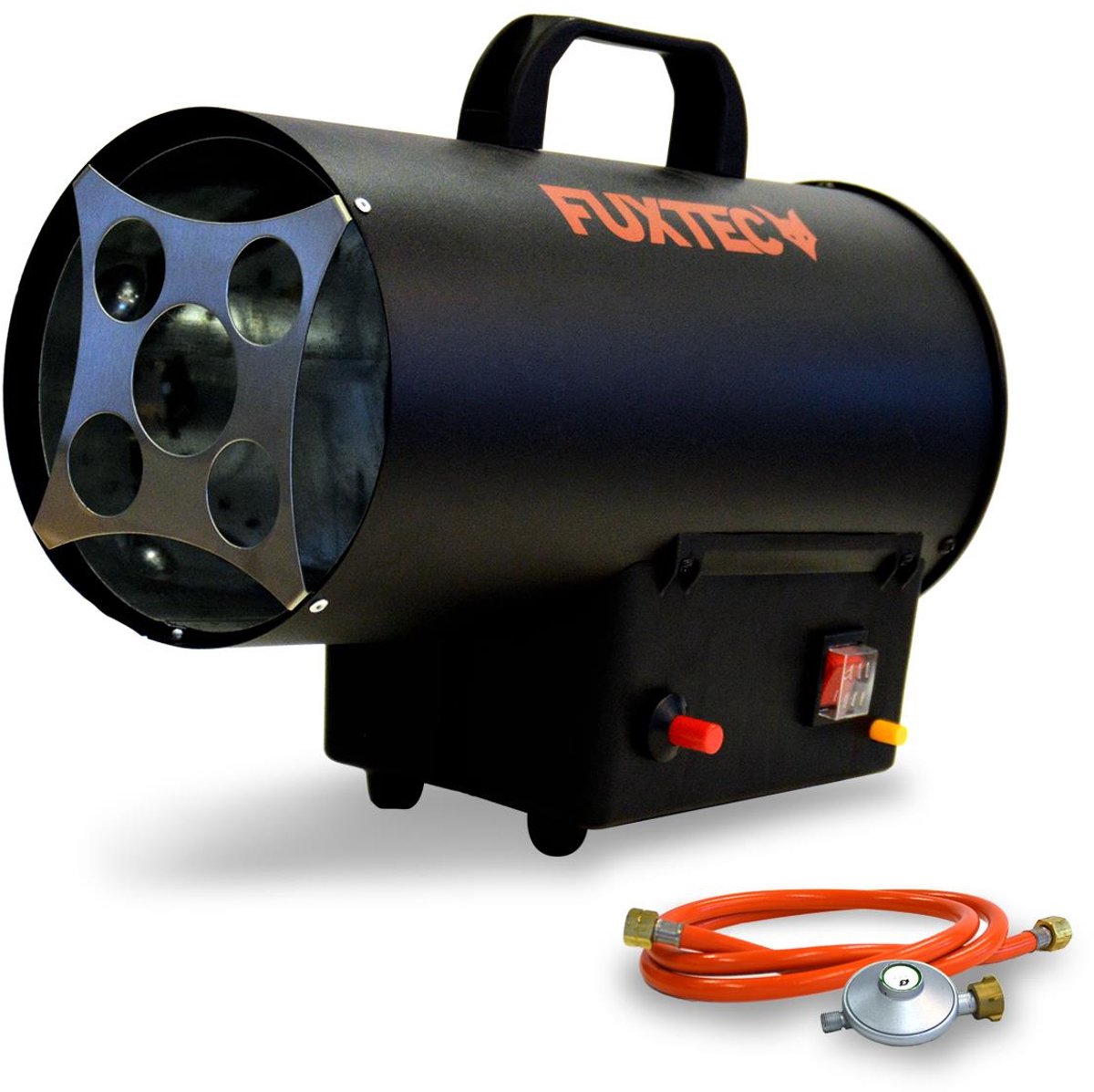 Bol.com FUXTEC Gaskanon FX-GH10 – 10kW 300m3/h IP44 - Heteluchtkanon Warmtekanon Gas aanbieding