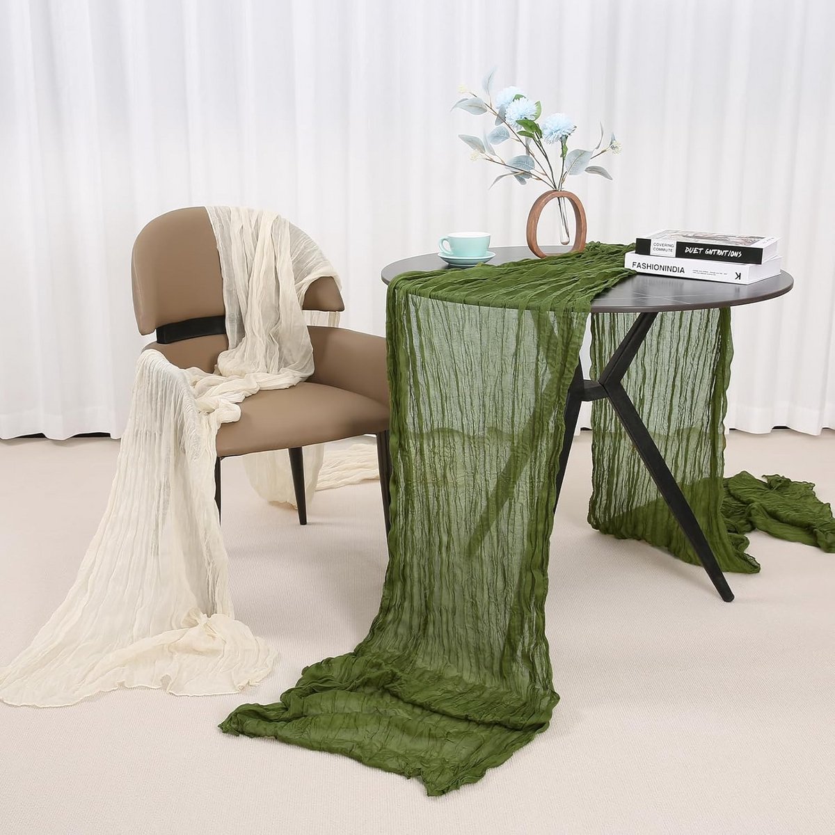 Wasbaar Tafellaken van Kaasdoek voor Diverse Decoraties