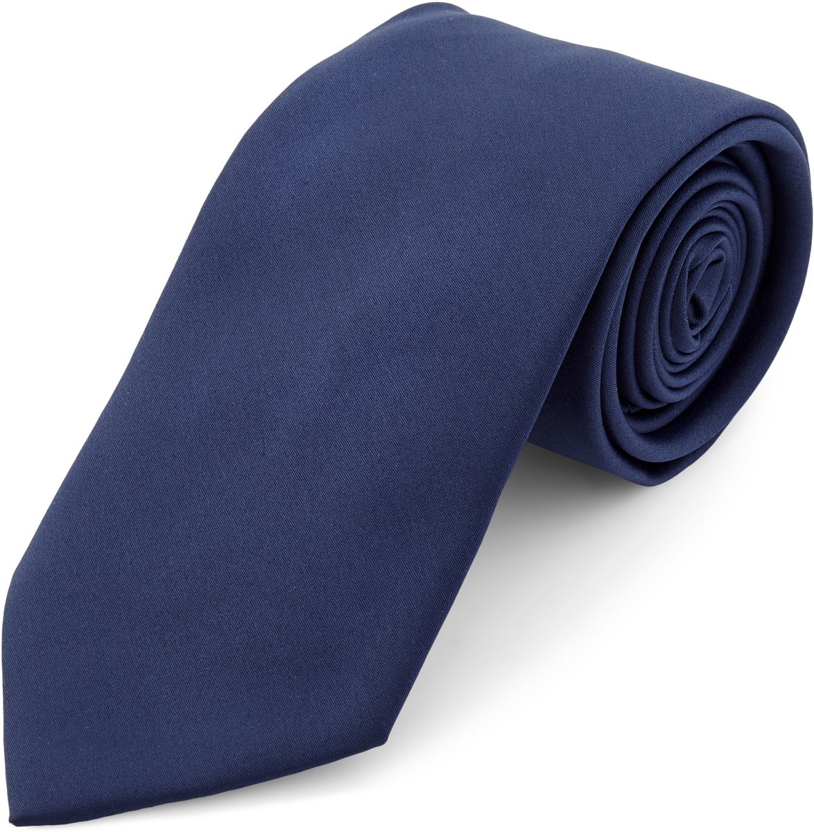 Marineblauwe Basic Stropdas van 8 cm