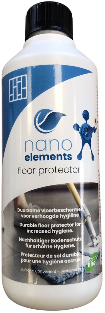 Eco Vloer Beschermer - Nano Elements - 500ml - Milieuvriendelijke Vloer Beschermer - Verhoogde Hygiene