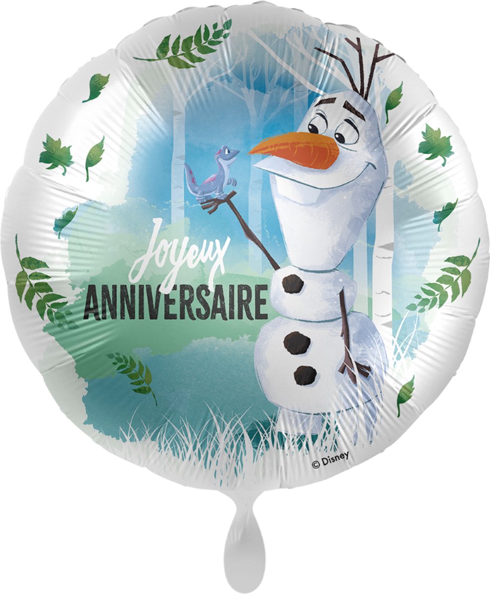 Olaf en Bruni verjaardagsballon -FRE