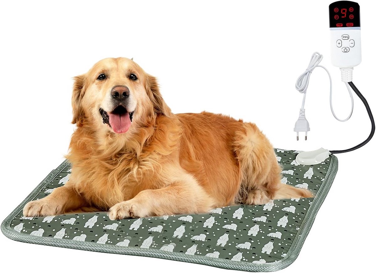 Elektrisch Verwarmingskussen voor Katten en Honden met 9 Temperatuurstanden