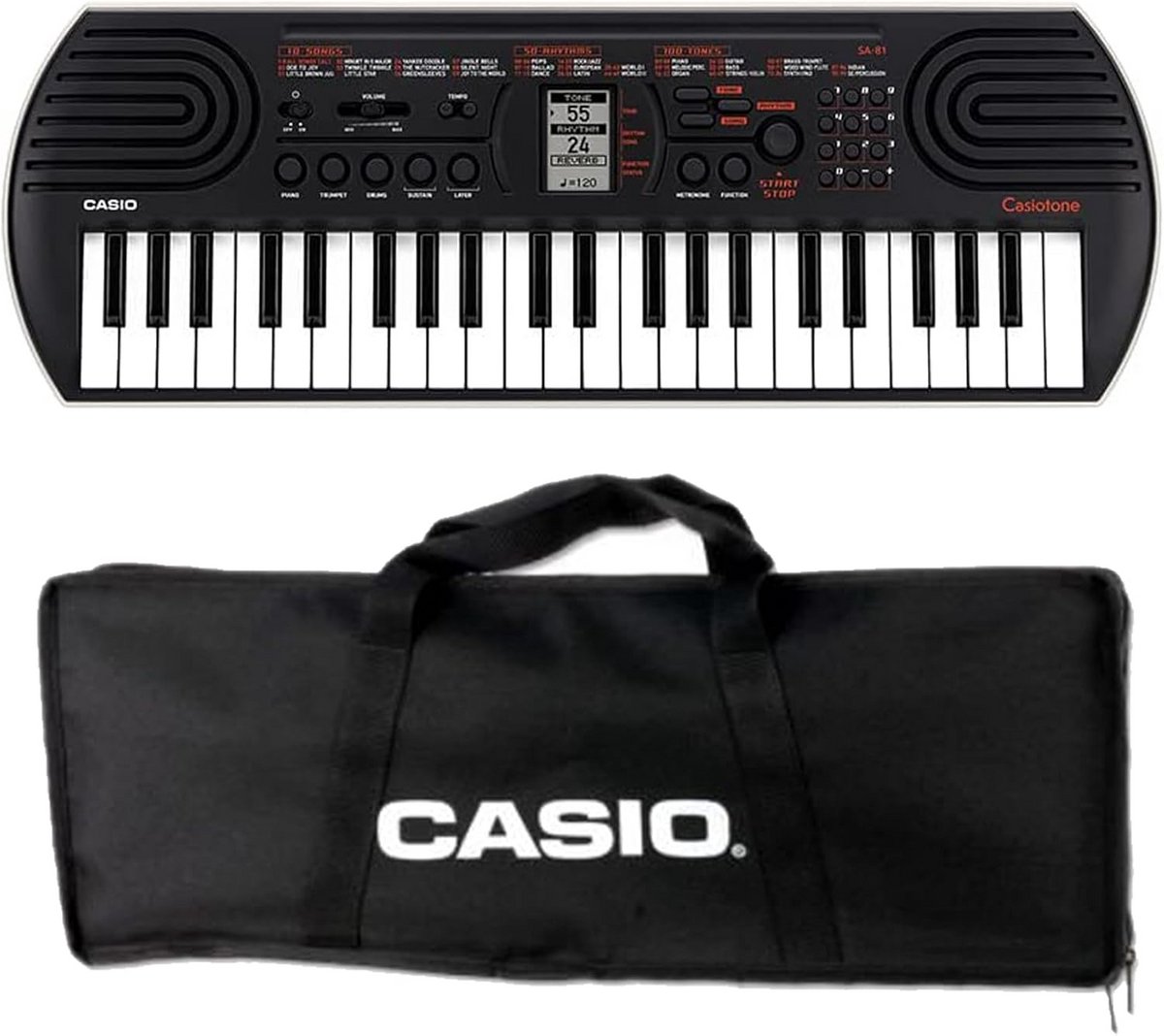 Draagbaar Keyboard met 44 Toetsen - Compact Muziekinstrument voor Beginners