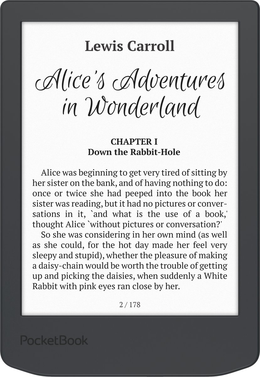PocketBook Verse Lite e-reader 6 inch met Hoesje Zwart - afbeelding 2