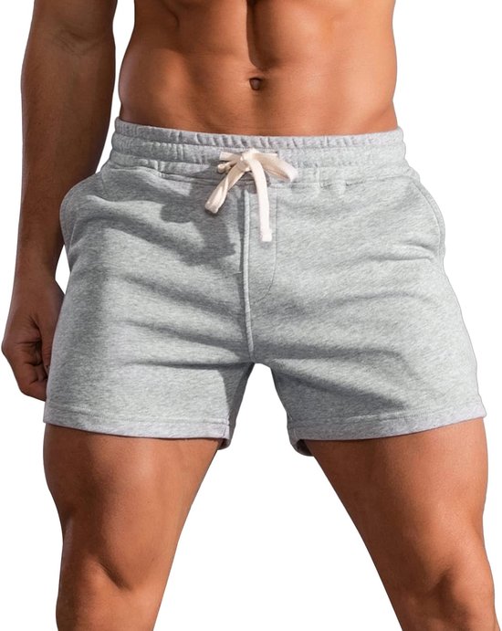 Heren Sweatshorts Korte Joggingbroek Katoen Ademend Sportshort voor Joggen, Yoga en Training — afbeelding 2