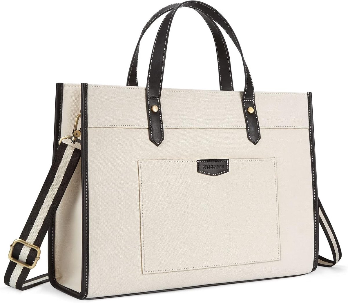 Casual Laptop Tote Bag 15.6 inch - Draagtas voor Werk en Reizen
