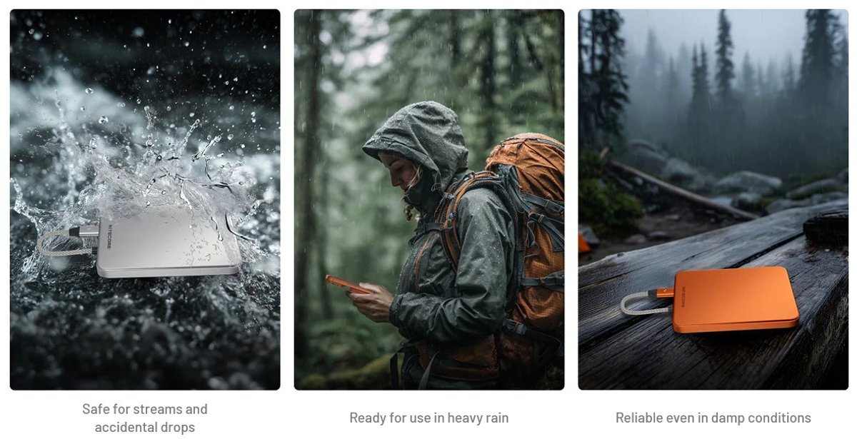 Nitecore Pocket 5 Powerbank 5000 mAh Oranje - afbeelding 3