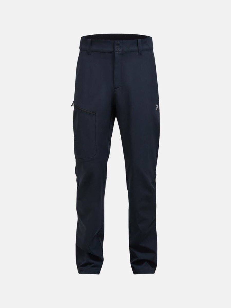 Scale Softshell Wandelbroek Heren Black M