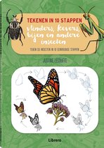 Tekenen in 10 stappen - Vlinders, kevers, bijen en andere insecten