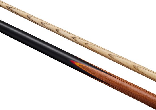 2-delige snooker keu stick van essenhout met palissander butt - 57 inch — afbeelding 5