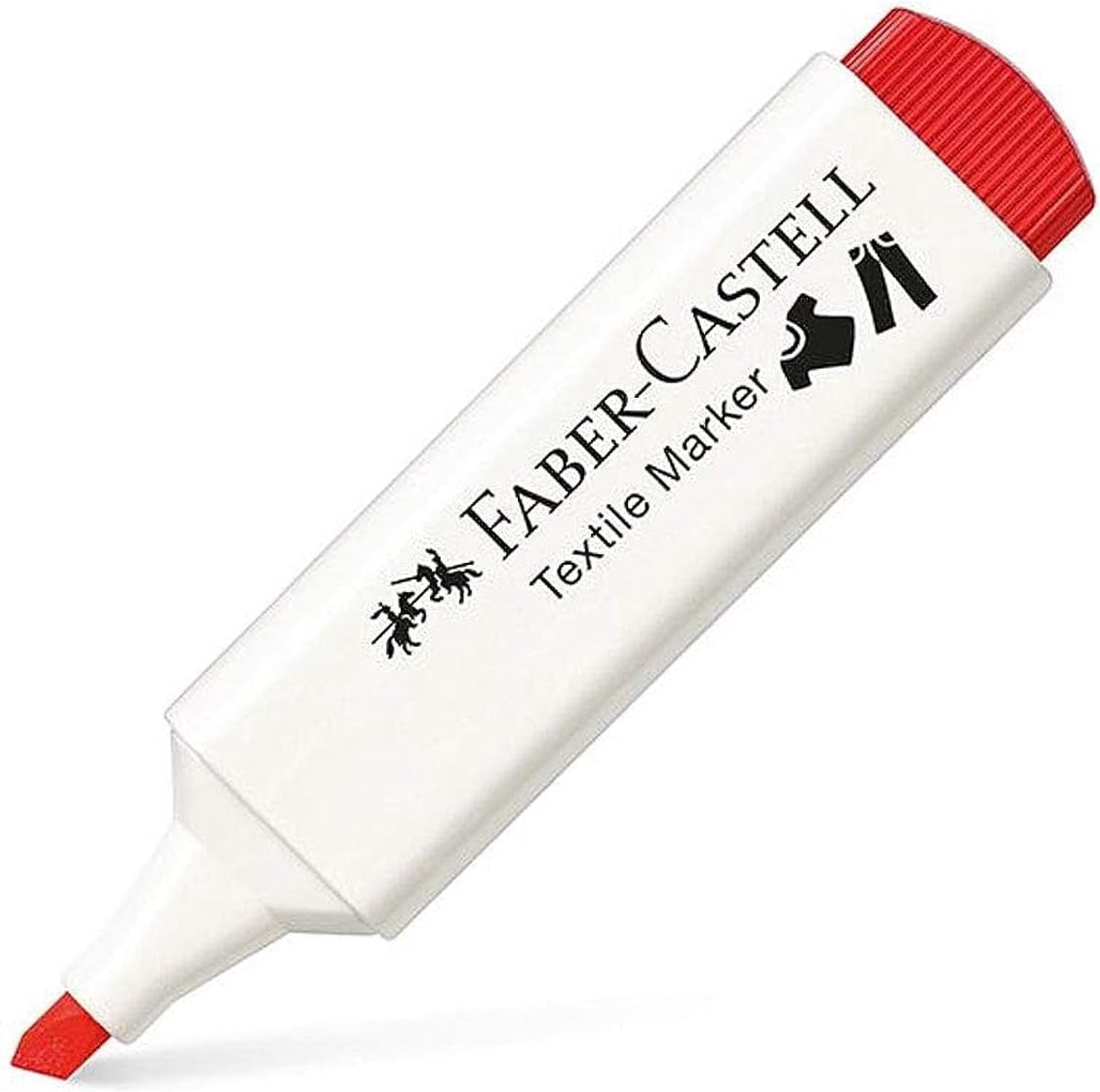 Textielstift in Rood - Multifunctionele Markeerpen voor Textiel