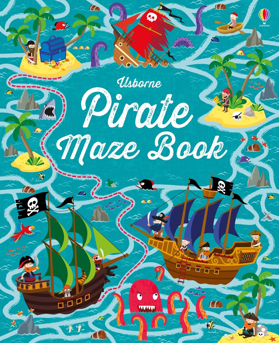Omslag van Pirate Maze Book