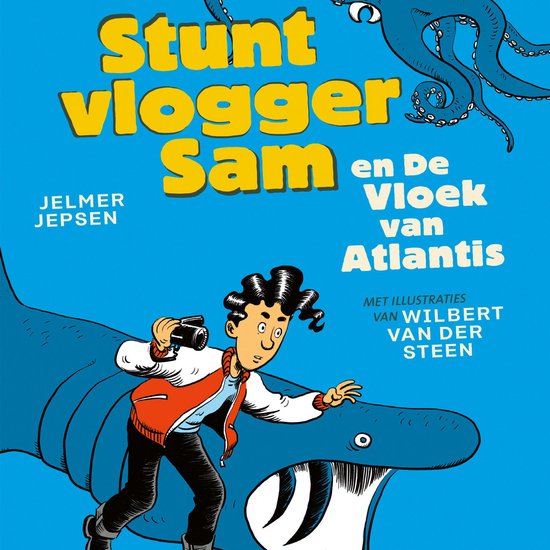 Stuntvlogger Sam en de vloek van Atlantis - cover