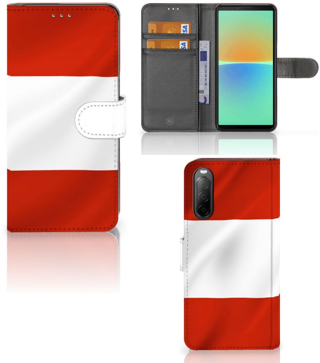Sony Xperia 10 IV Bookstyle Case Oostenrijk