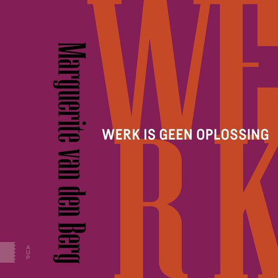 Werk is geen oplossing - cover