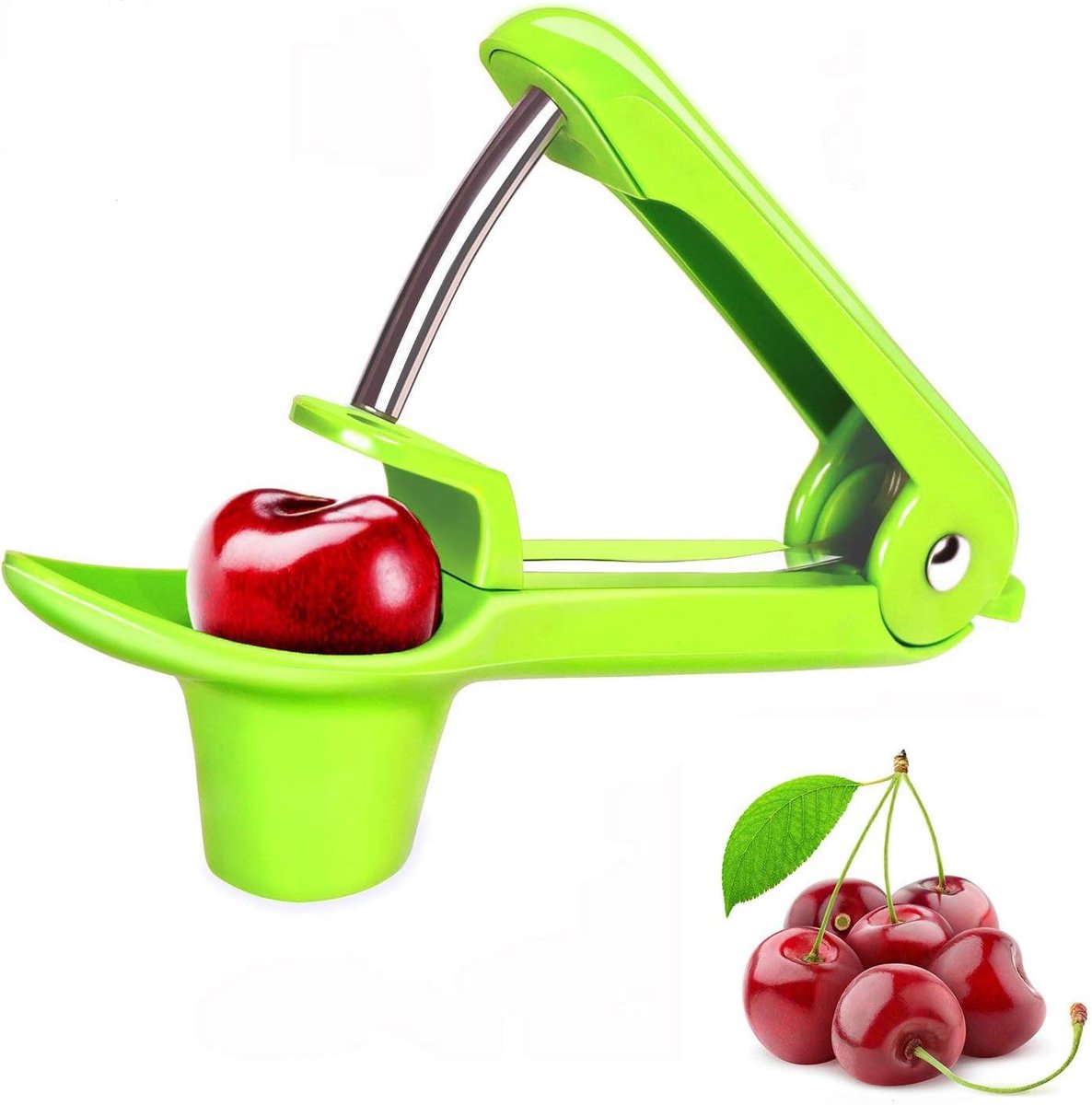 Kersenontpitter met scoopdesign voor eenvoudige bediening