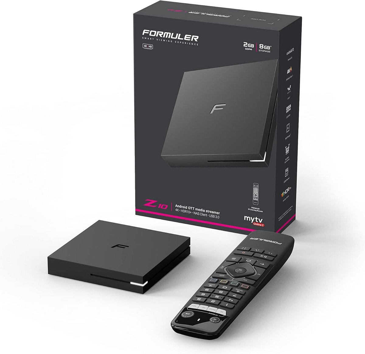 Android 10 Mediaplayer met 4K Resolutie en Dual Band WiFi