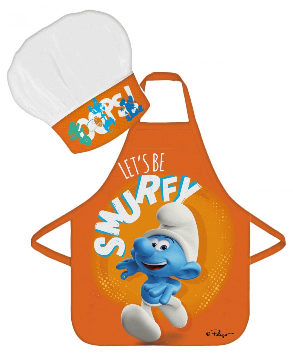 Smurfs Oeps kinderschort in twee delen