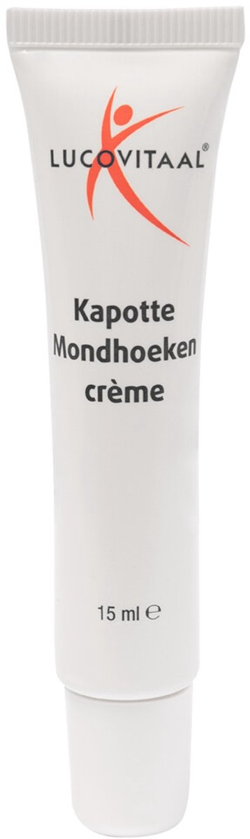 Lucovitaal Kapotte Mondhoeken Creme - 2 x 15 ml - Voordeelverpakking