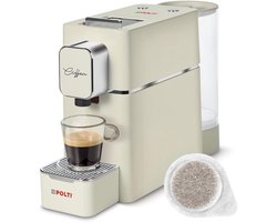 Espressomachine voor E.S.E-pads met 19 bar pompdruk en 0,85 l tank