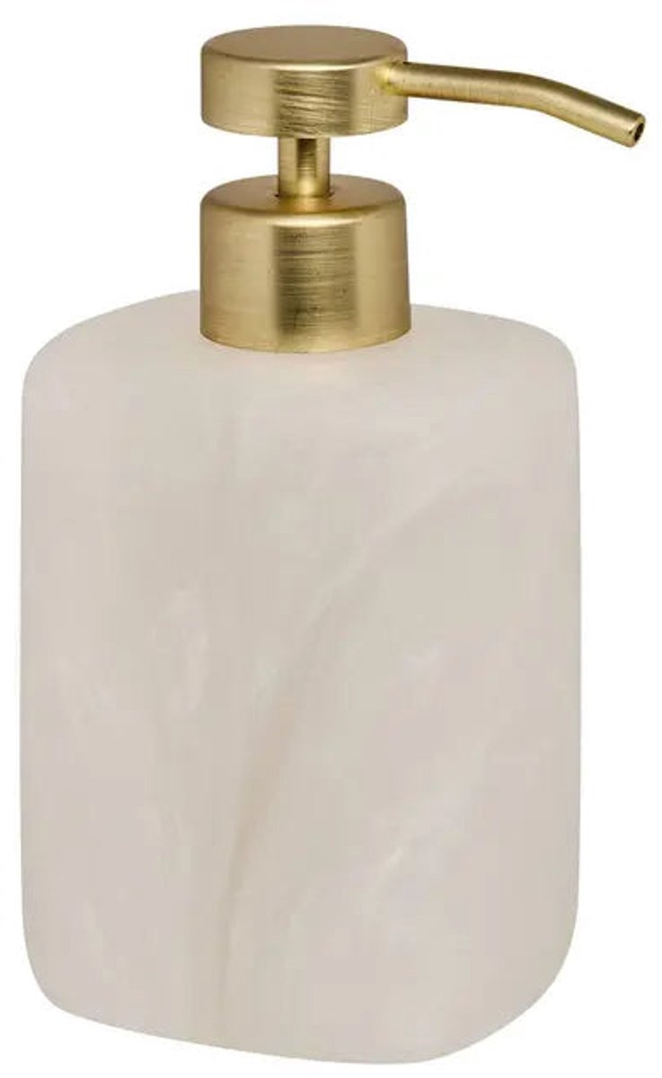 5Five Cloudy Zeeppomp/Zeepdispenser 370ml - 8x7x17cm - Wit