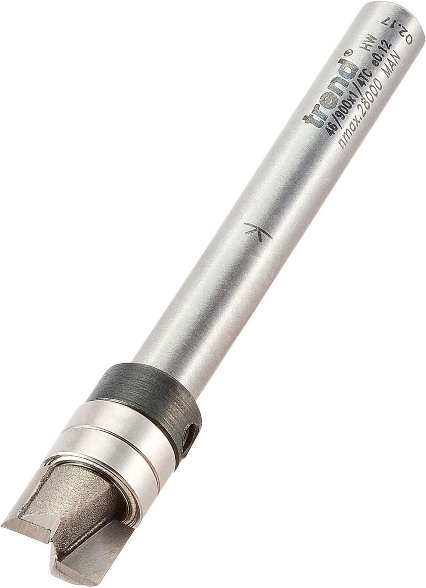 Professionele geleide profiler 9,5 mm diameter, 6,35 mm gesneden met 1/4 inch schacht en dubbele lagers
