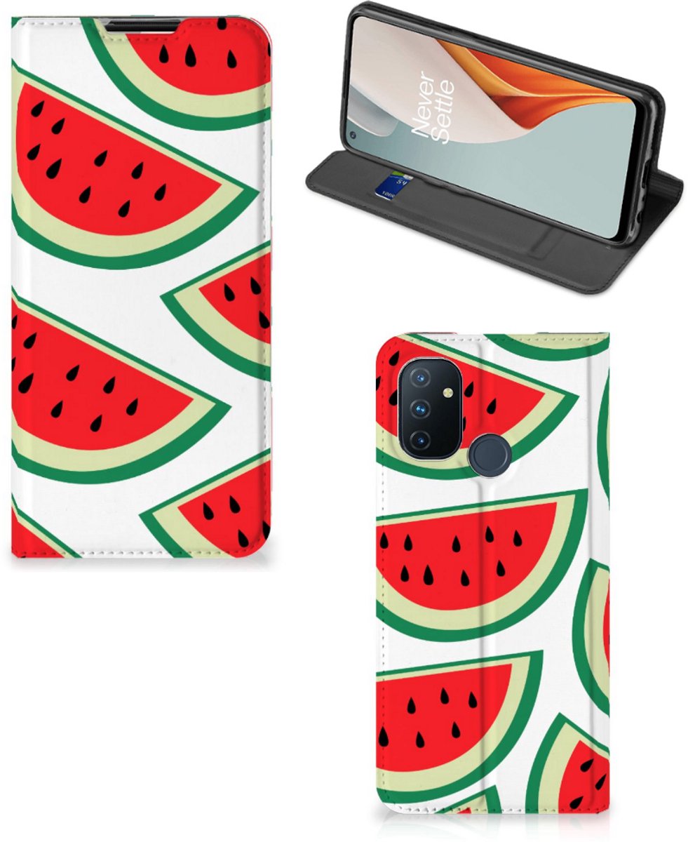 OnePlus Nord N100 Flip Style Cover Watermelons
