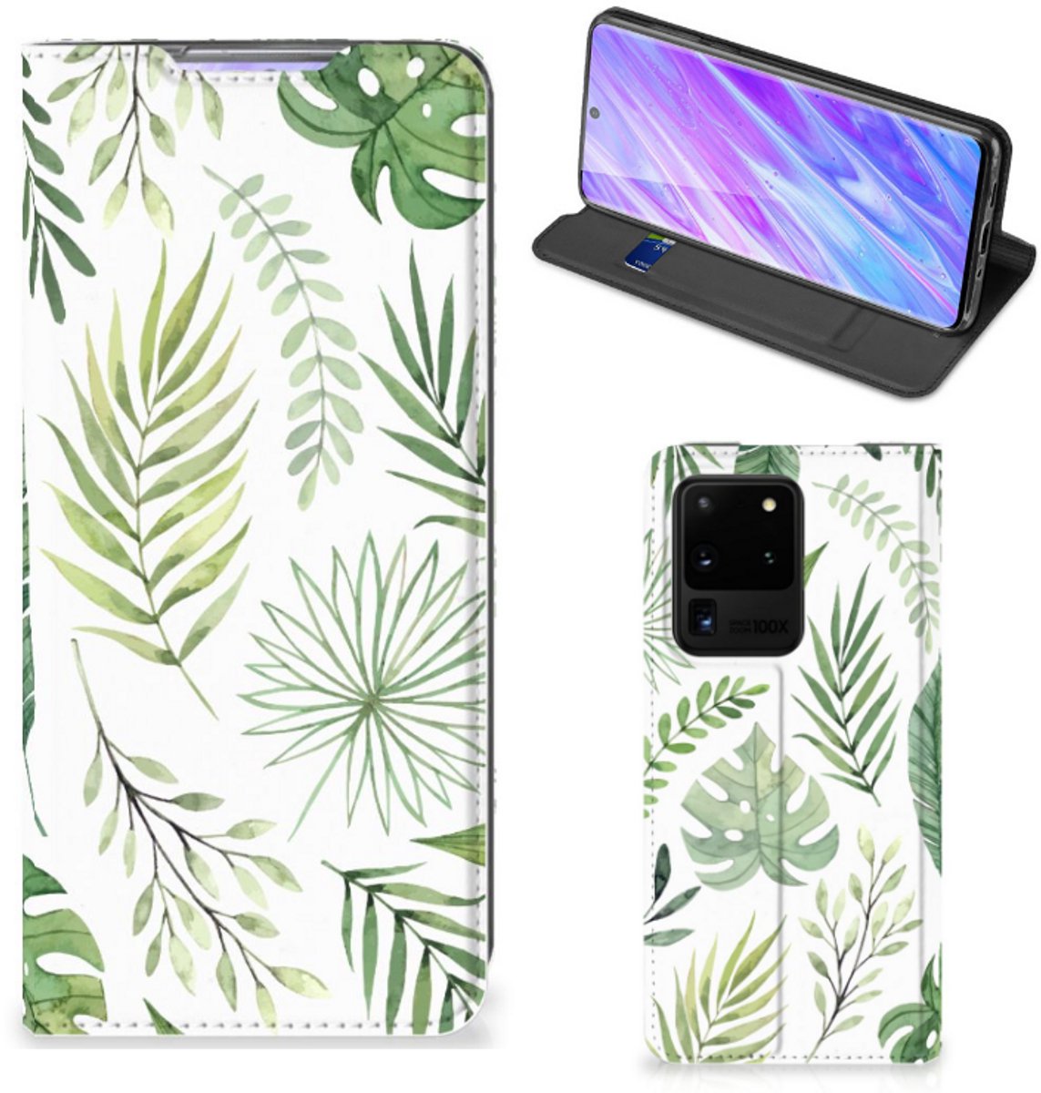 Samsung Galaxy S20 Ultra Smart Cover Leaves