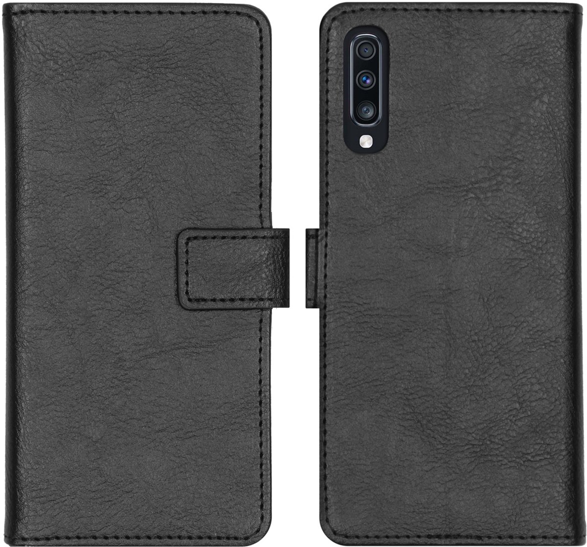 imoshion Hoesje - Geschikt voor Samsung Galaxy A70 - Luxe Bookcase - Zwart