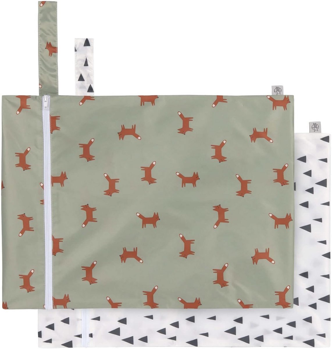 Herbruikbare Nattas voor Kinderen - 2 Stuks - Little Forest Fox