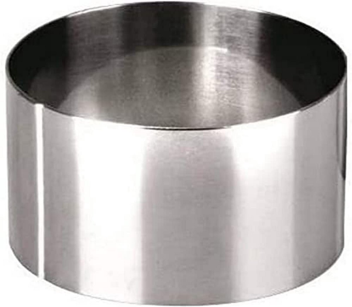 Banketbakkersring 20x4,5 cm roestvrij staal