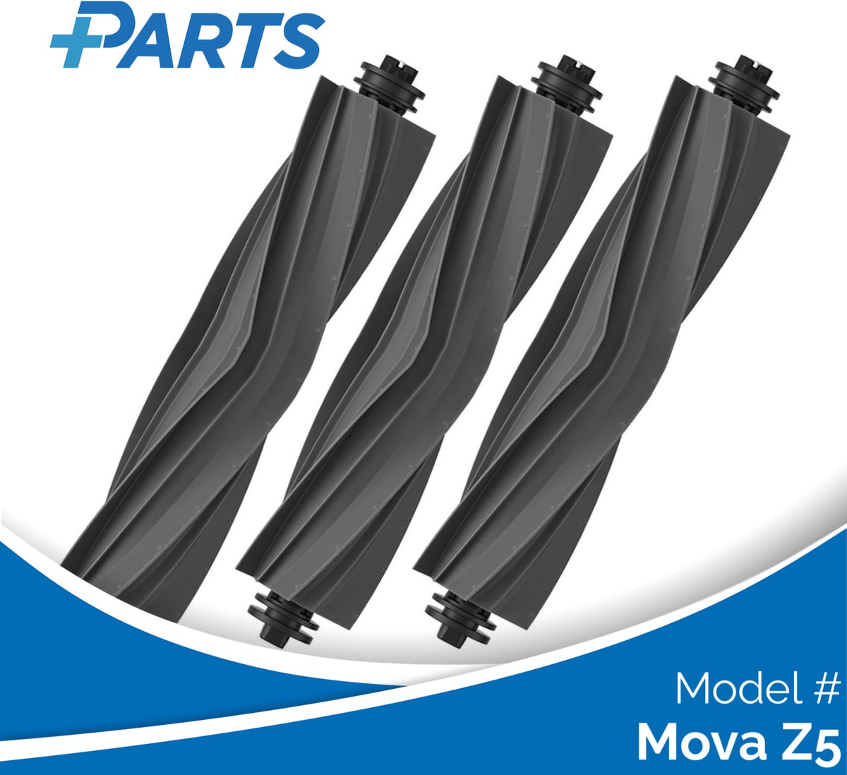 Mova Z5 Borstels (3 Stuks, Plus.Parts® alternatief voor RMSRB0)