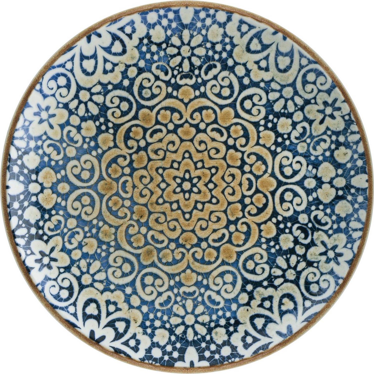Plat Bord 21 cm - Elegante Alhambra Stijl