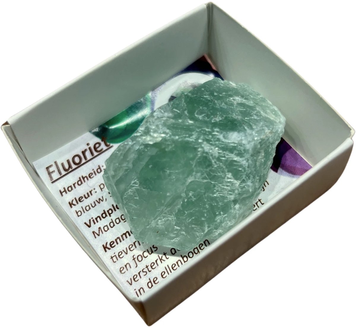 Ruben Robijn Doosje Fluoriet groen A Paars