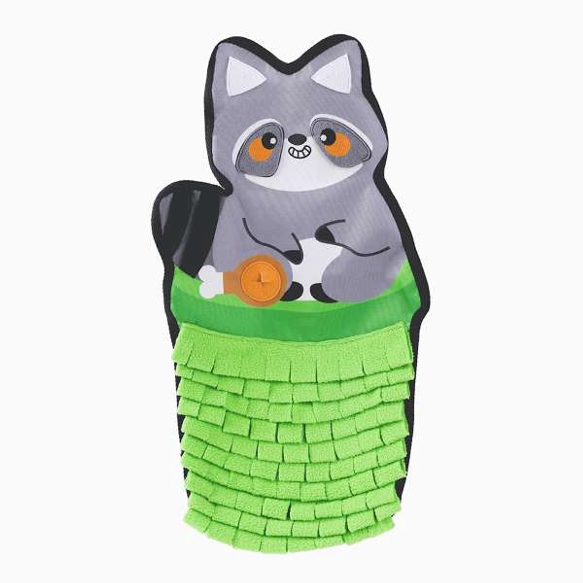 HugSmart Raccoon Snuffle Mat - Snuffelmat voor Honden - Interactief Voerspeelgoed - Mentale Stimulatie - Anti Verveling