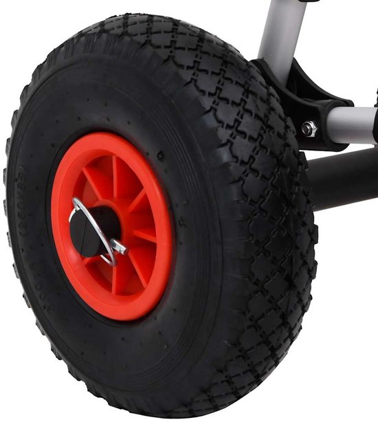 vidaXL-Chariot de kayak-Pliable-45-kg-Aluminium