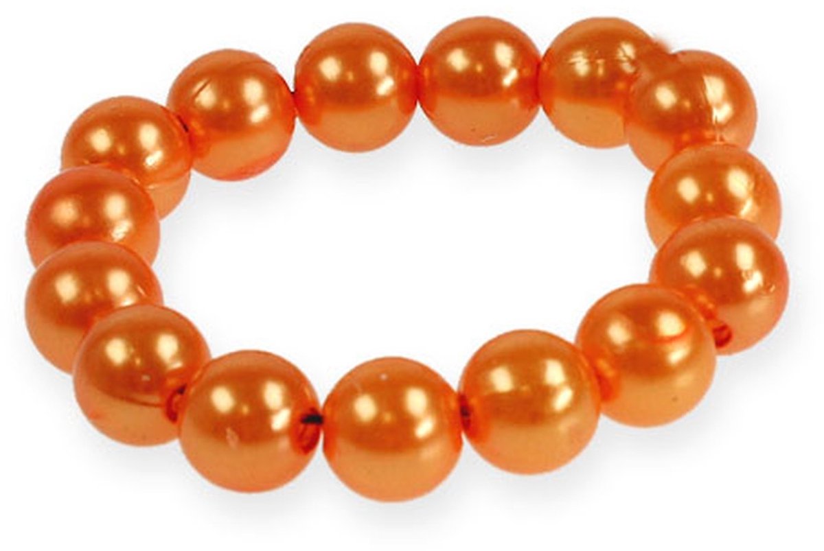 Sierkralen Ø10mm oranje 115 st