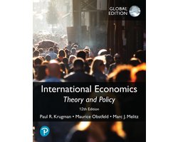 Omslag van International Economics: Theory and Policy, Global Edition