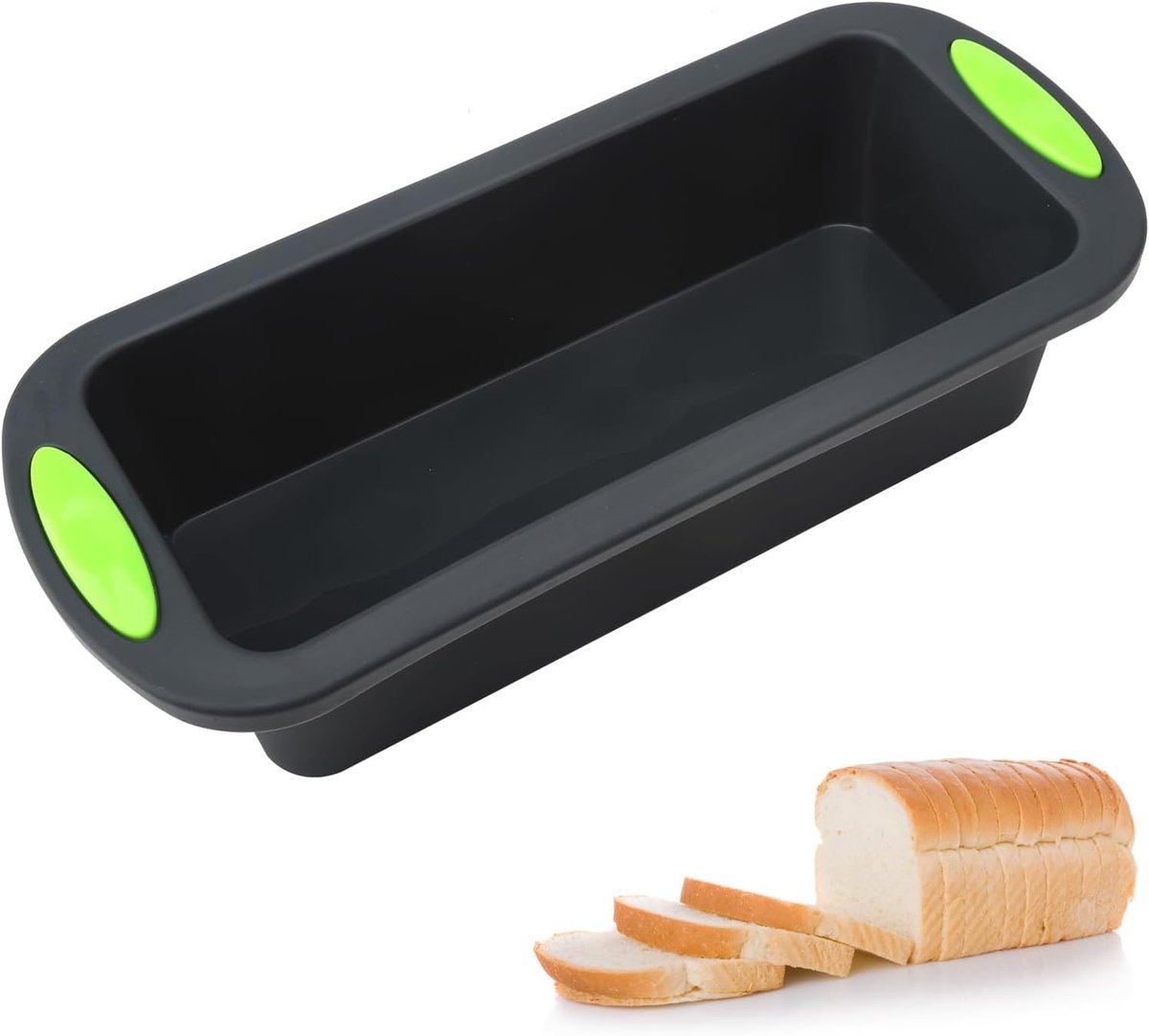 HENGBIRD Siliconen Broodbakvorm - 28x12x6,5 cm, BPA-vrij, Oven- en Vaatwasserbestendig, Flexibel en Non-Stick voor Brood en Cake