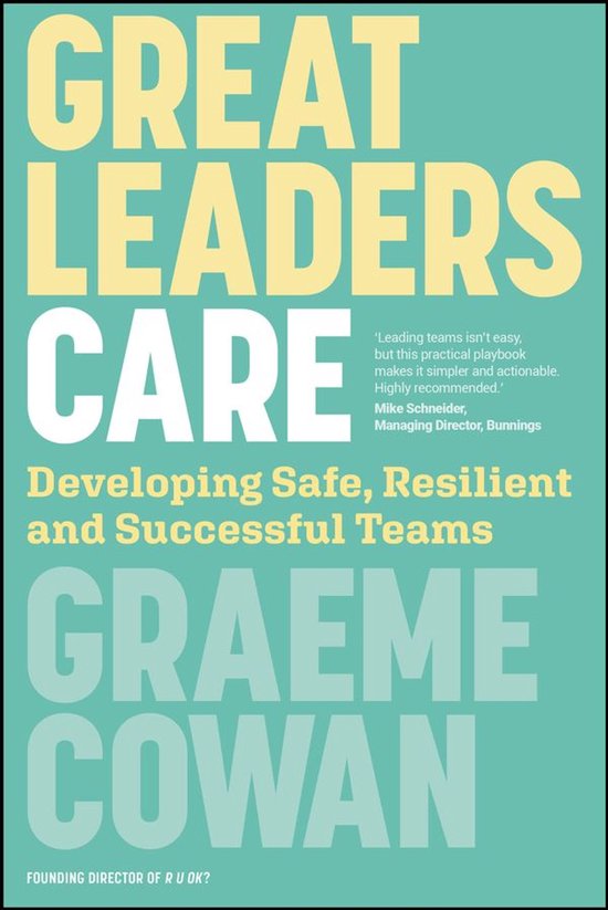 Great Leaders Care - cover