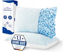 Wolkenkussen 2 Stuks 70x50 cm Premium Traagschuim Kussen - Ergonomisch - Verstelbaar - Hoogwaardig - Ademend - Ondersteunt Hoofd en Nek