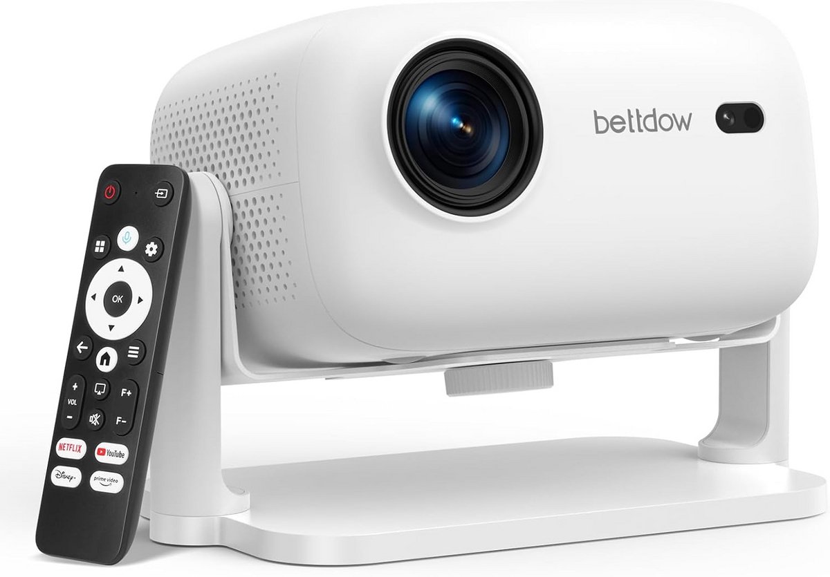 4K Beamer met Autofocus en Trapeziumcorrectie voor Thuisbioscoop