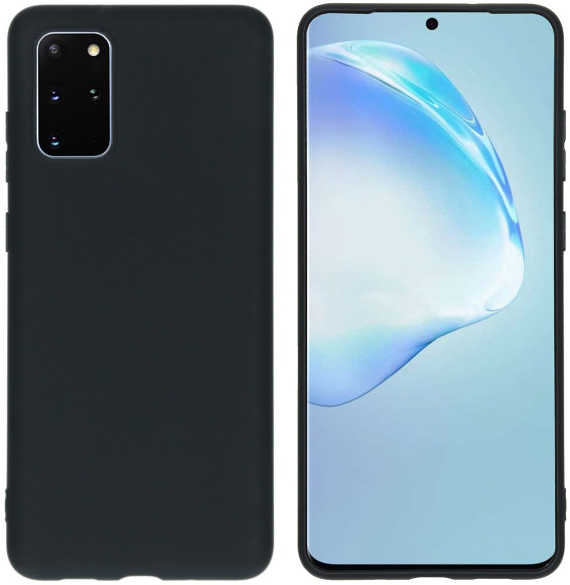 imoshion Hoesje - Geschikt voor Samsung Galaxy S20 Plus - Color Backcover - Zwart