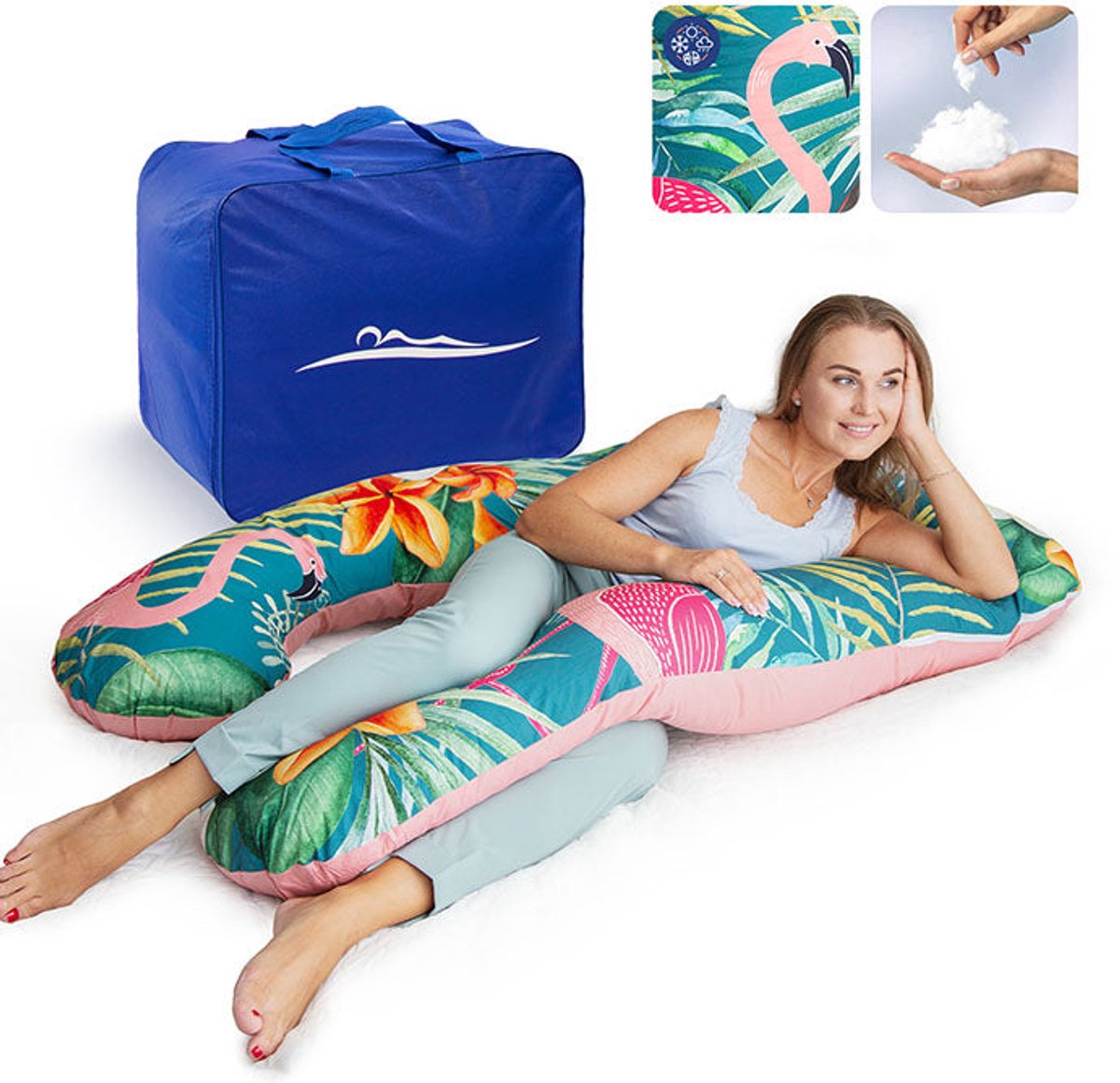 KomfortKissen™ Ergonomisch Kussen - Premium Kussen - Ondersteunend - Ademend - Voor Elke Slaappositie