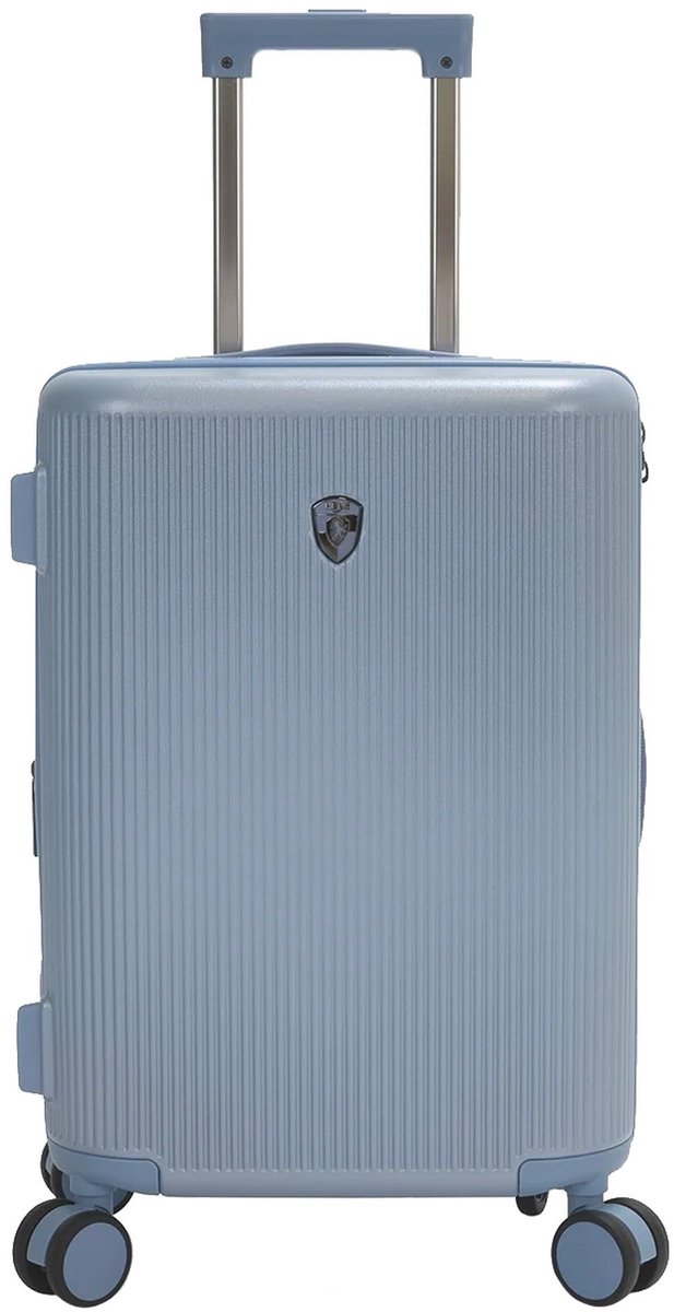 Heys Earth Tones - 4-wielige handbagagekoffer S 53 cm erw. (glacier grey)