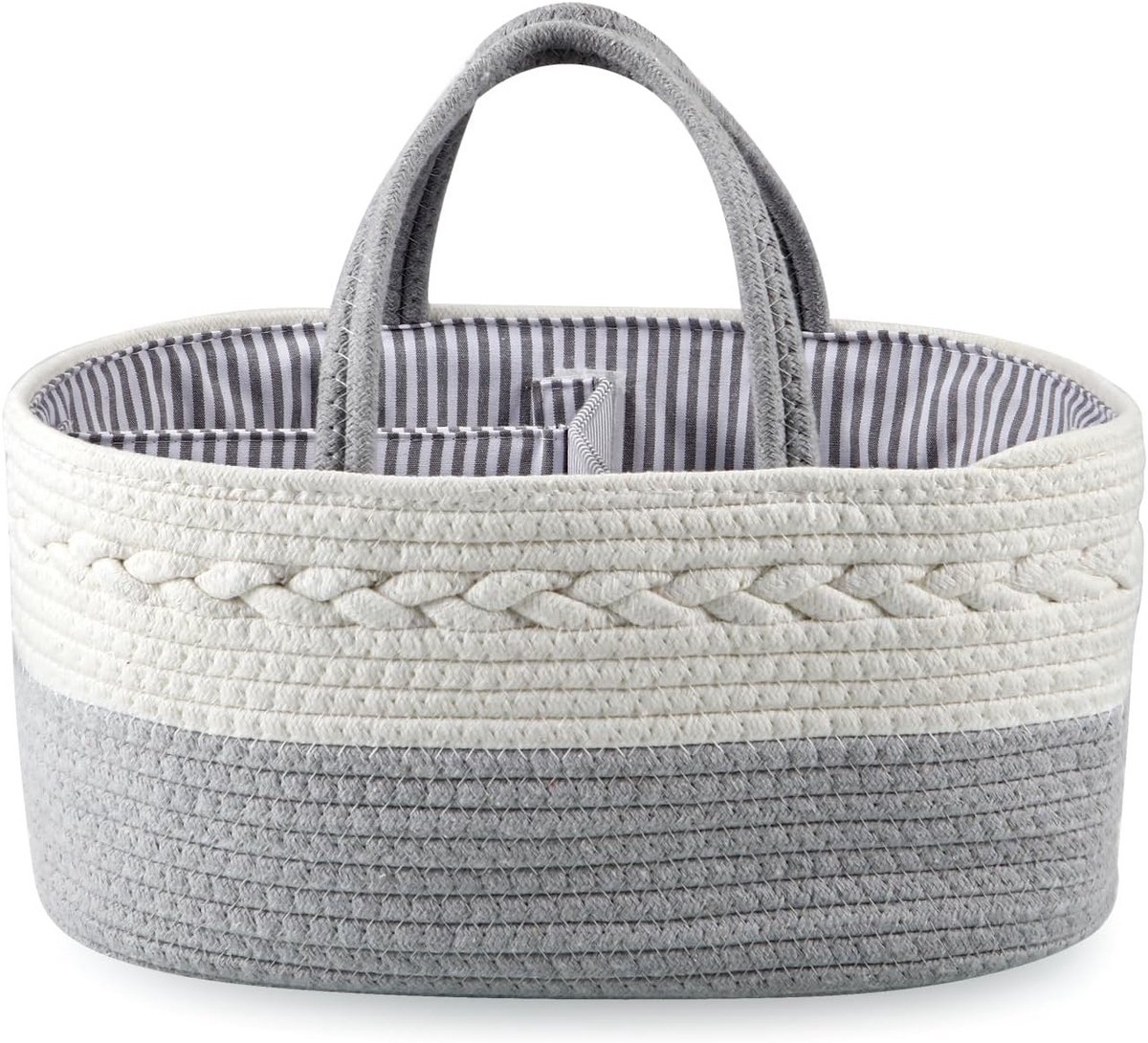 Draagbare Baby Luier Caddy Organizer - Handige Opbergmand voor Babyspullen