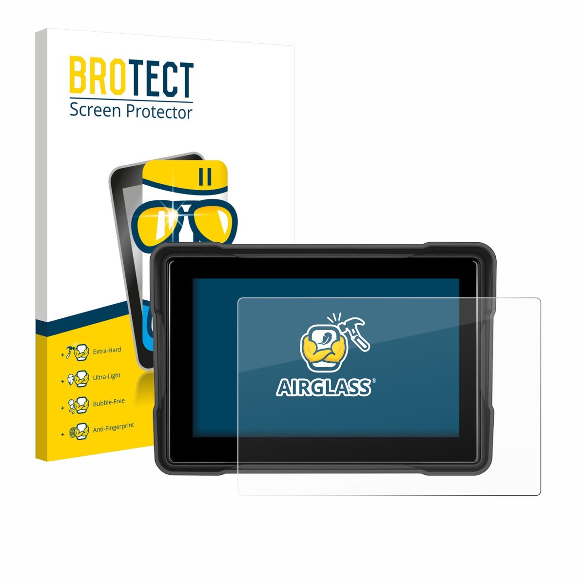 Screenprotector voor GOHHDL A4058-IP67 5" Beschermglas transparant